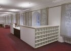 Bibliothek des Studienortes Fürstenfeldbruck mit Sicht auf die Theke