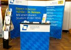 Startklar: Auch auf dem Coburger Campus macht der Stand der HföD eine gute Figur Startklar: Auch auf dem Coburger Campus macht der Stand der HföD eine gute Figur